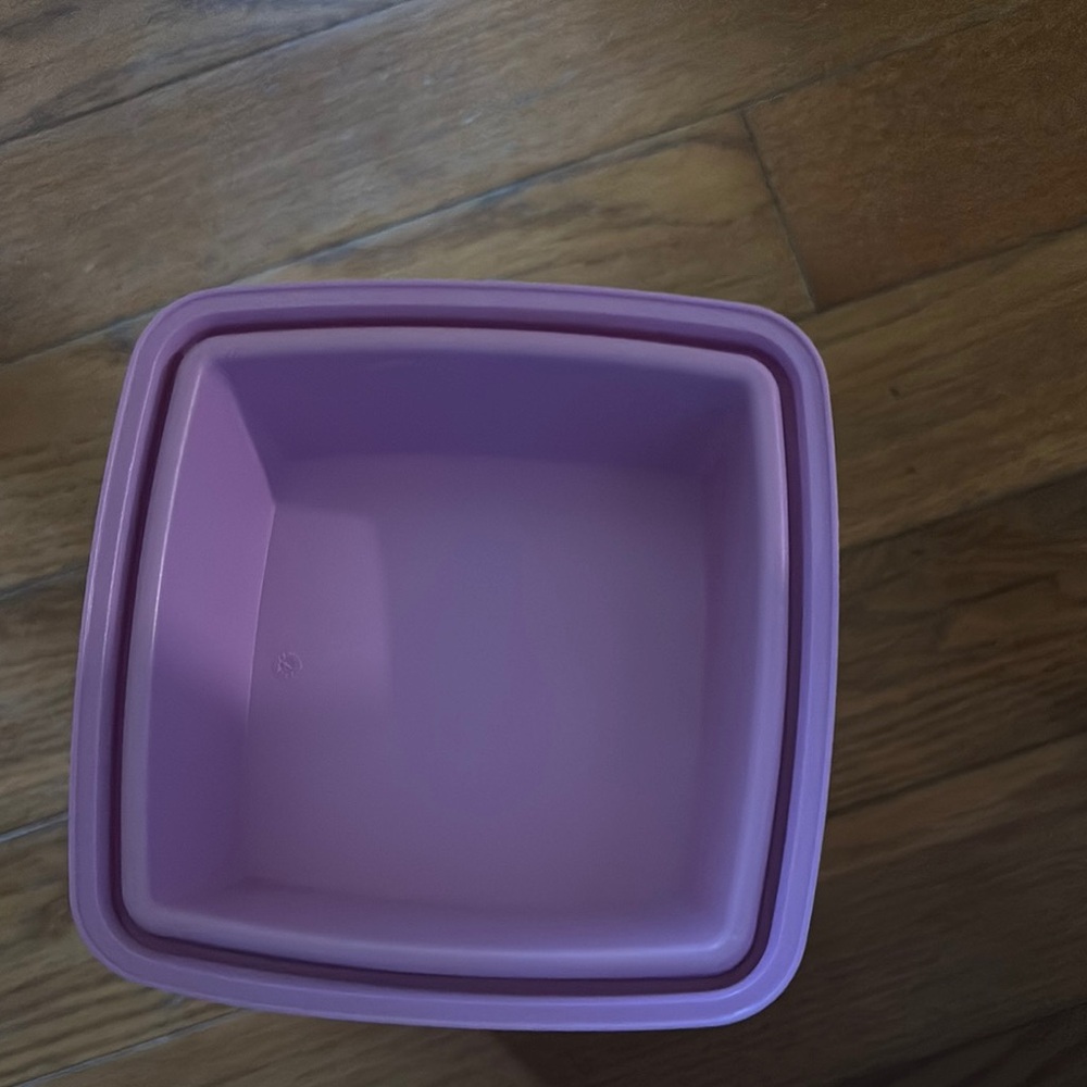 Tupperware Lavender Pickle Storage Container - Picture 8 of 8
